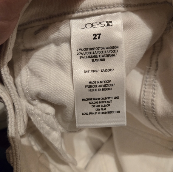 Joe's White Skinny Jeans - Picture 11 of 11